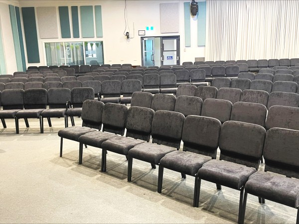 North Beach Baptist Church, WA - Enclosed Back Church Chairs