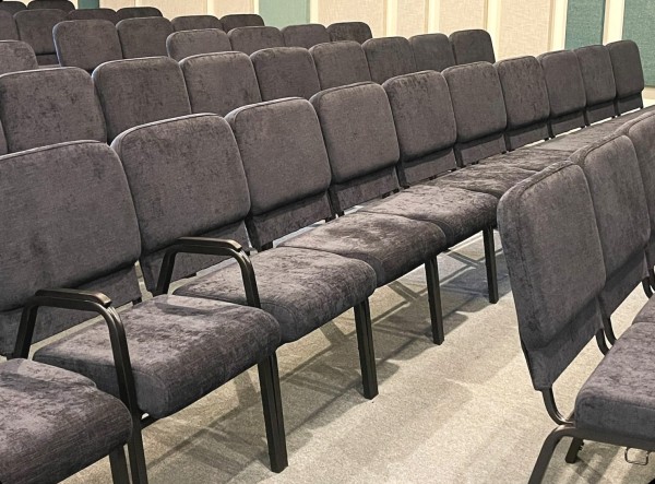 North Beach Baptist Church, WA - Enclosed Back Church Chairs