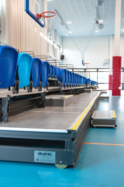 Rolleston College - Retractable Seating 