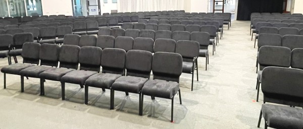 North Beach Baptist Church, WA - Enclosed Back Church Chairs